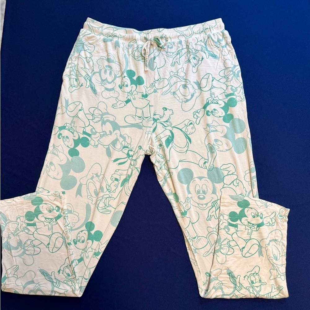 Disney Pajama Pants – Mickey & Friends Print – Size XL